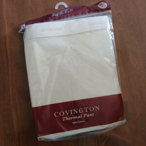 NWT Mens Tall Thermal Pants